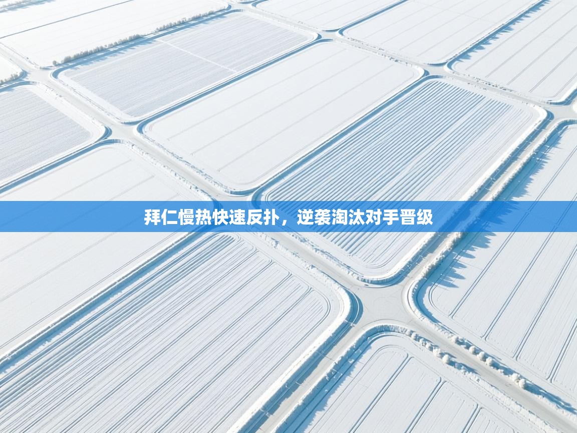 拜仁慢热快速反扑，逆袭淘汰对手晋级  第2张